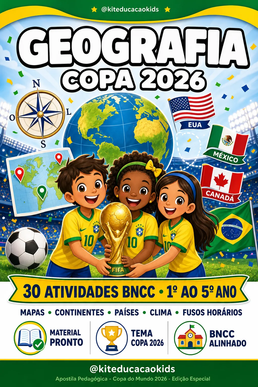 Apostila Geografia Copa 2026