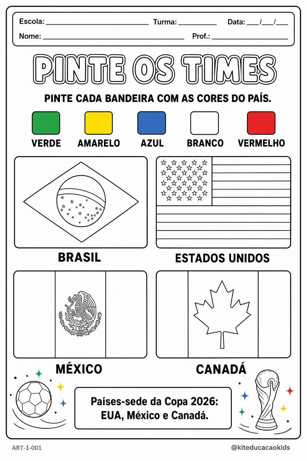 Atividade Artes