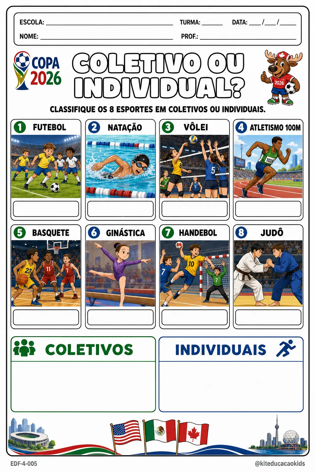 Atividade Educação Física