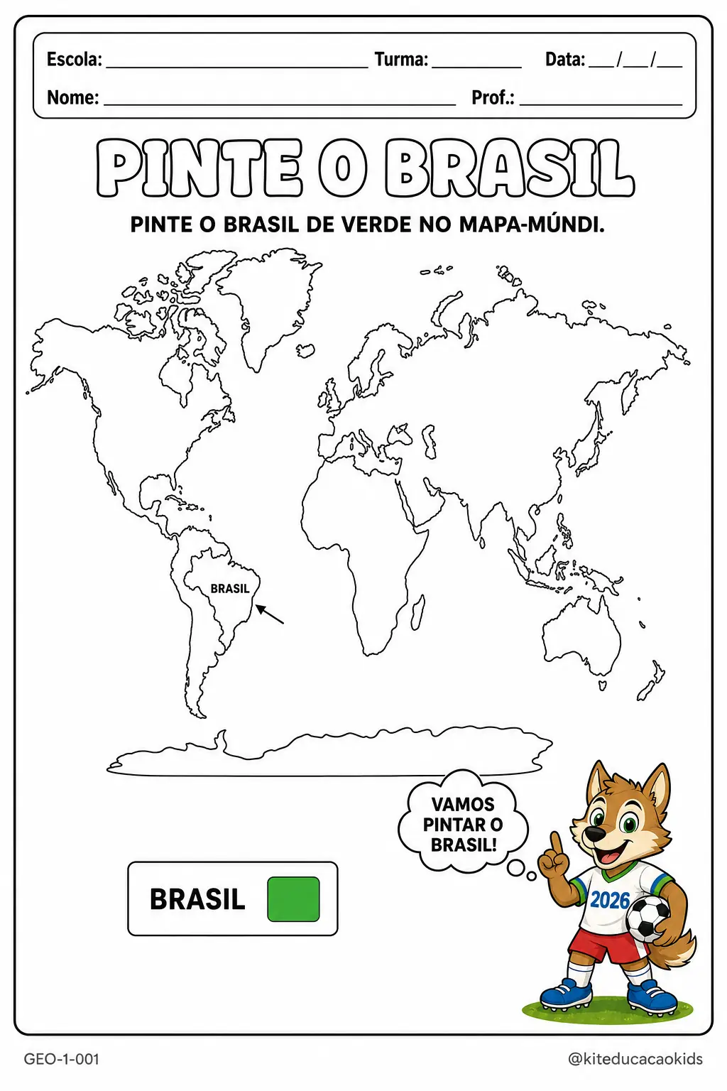 Atividade Geografia