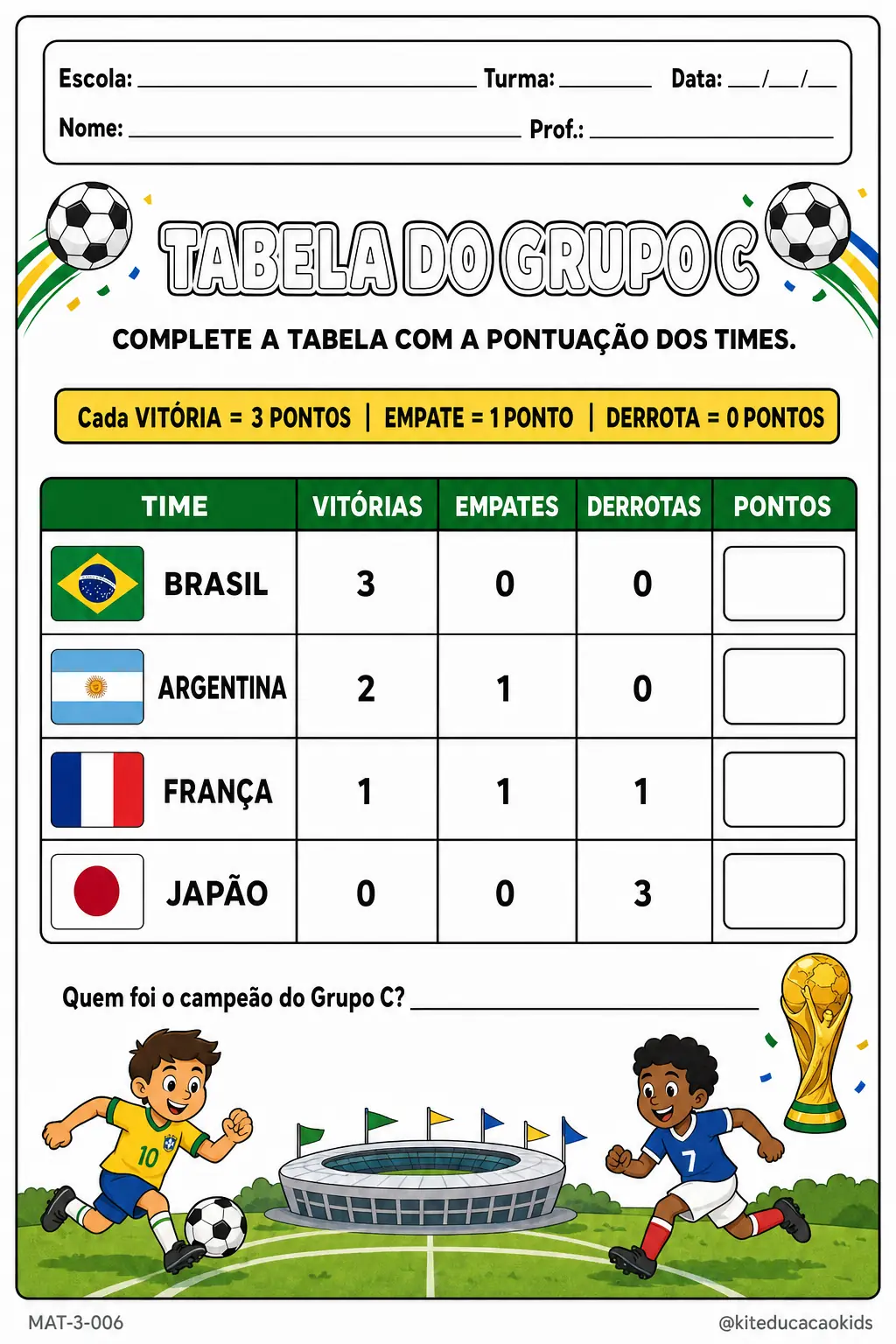 Atividade Matemática